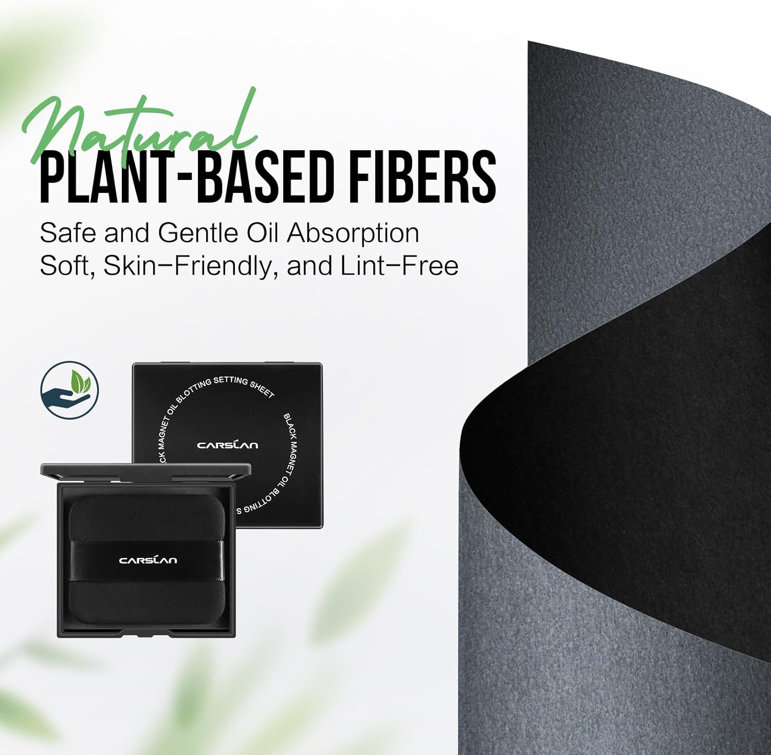 CARSĽAN Makeup Blotting Paper with Powder