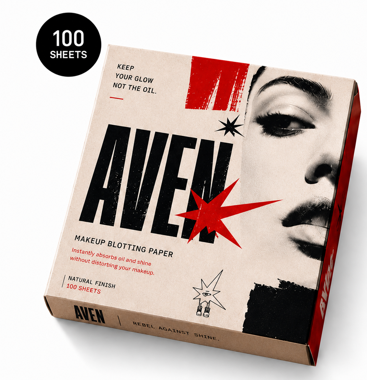 Aven Magic Paper — Instant Oil-Absorbing Sheets